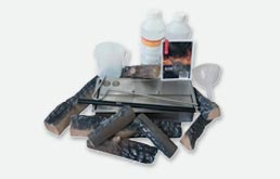 kit de inicio para chimeneas de etanol