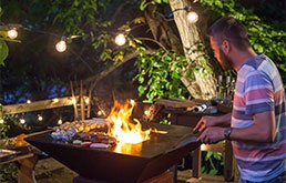 parrilla de gas