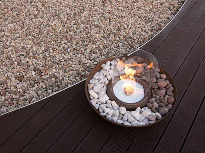 Chimeneas de bioetanol para exteriores