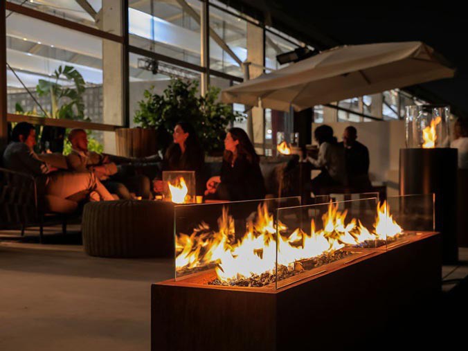 Chimeneas para uso en exterior