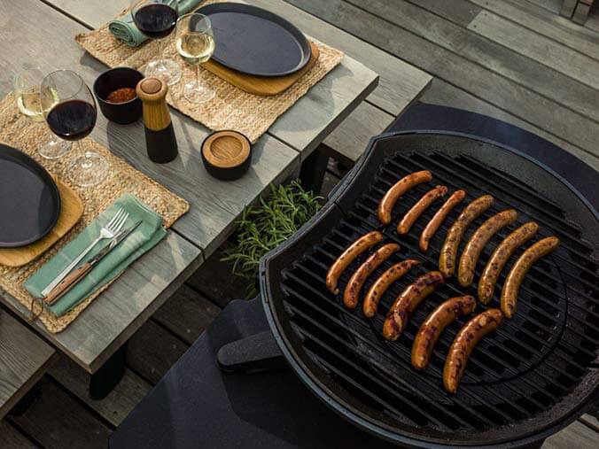 Parrilla de gas para cocinar