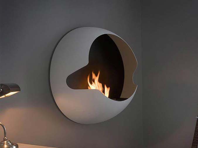 Cómo instalar una chimenea de bioetanol en su pared aquí