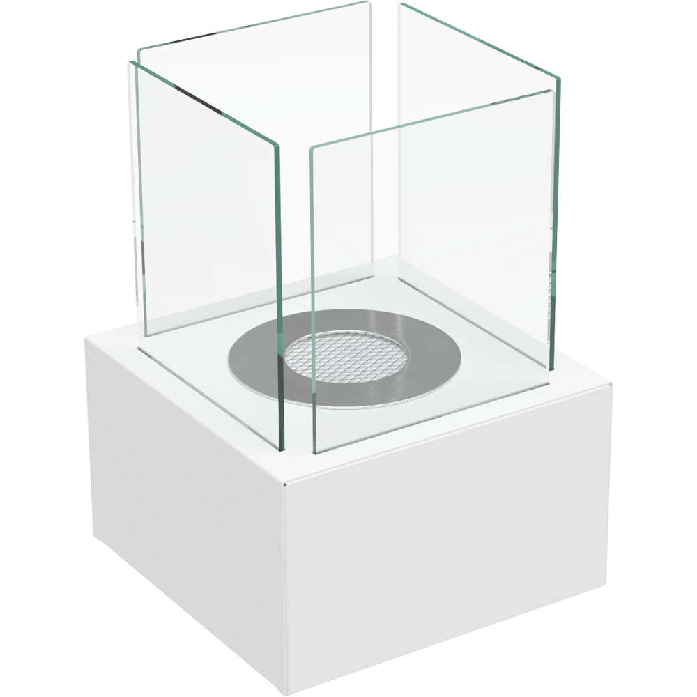 Square 2 - Chimenea de mesa pequeña de cuatro caras