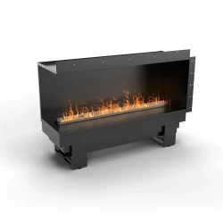 Chimenea Cool Flame 1000 para empotrar en esquina izquierda