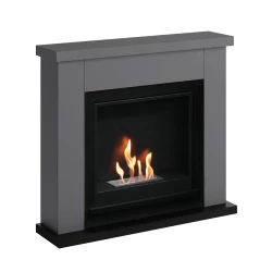 Chimenea de bioetanol Frederikshavn Gris