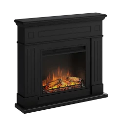 Chimenea eléctrica Larsen negra de TAGU