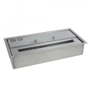 Quemador de Bioetanol Manual Delux de ScandiFlames, 1,5 litros, acero inoxidable