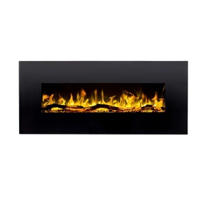 Estufa con diseño exclusivo Avon negro chimenea eléctrica