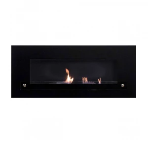 Monima Duo Negro - Chimenea de bioetanol de Nordlys Denmark