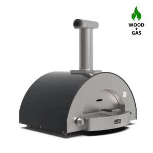 Horno de pizza híbrido Classico 4 Pizzas de Alfa Forni en gris