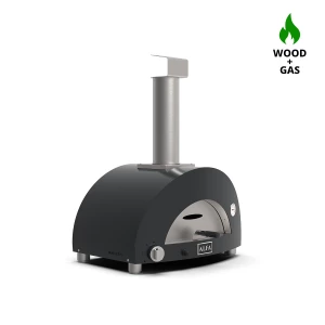 Horno de pizza híbrido Moderno 1 Pizza Gris de Alfa Forni