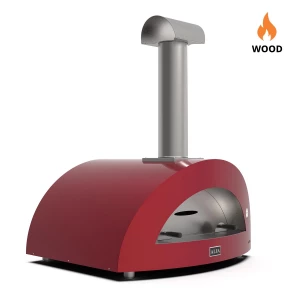 Horno de pizza Alfa Forni Moderno 5 Pizzas rojo para exteriores