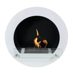 Chimenea bioetanol de pared redonda