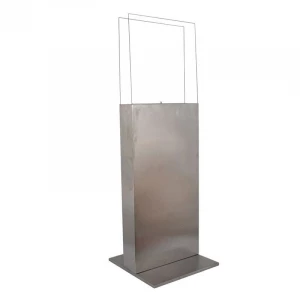 Chimenea de bioetanol de acero inoxidable ScandiFlames