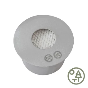 Quemador bioetanol redondo de ScandiFlames para exteriores