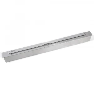 Quemador de bioetanol Slim de ScandiFlames - 120 cm en acero