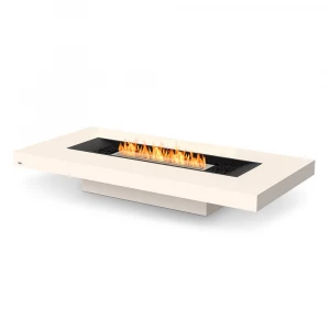 Mesa bioetanol Gin 90 Low de EcoSmart en colores Teca, Blanco, Negro y Gris