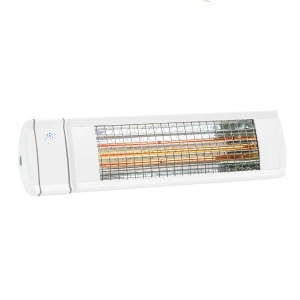 Calefactor exterior HEAT1 ECO High-line 1500W blanco montado en pared