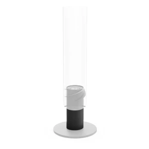 Soporte SPIN 1200 plateado para Chimenea de bioetanols