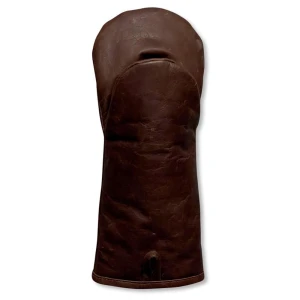 Guante para parrilla de cuero marrón oscuro - Stuff Design
