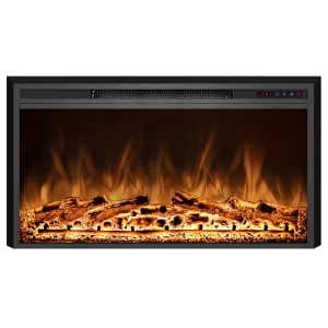 Pyrope 90 cm - Inserto de chimenea eléctrica