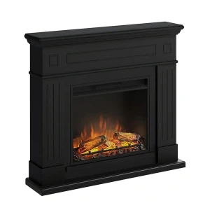 Chimenea eléctrica Larsen negra de TAGU
