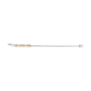 Pincho telescópico para parrilla de acero resistente