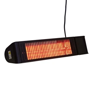Calefactor exterior HEAT1 ECO Pro-line 2000W en negro