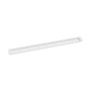 Rejilla de ventilación blanca - 80x7.6 cm - 210 cm²