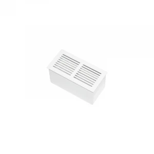 Rejilla de ventilación para chimenea FOCO Fires en color blanco