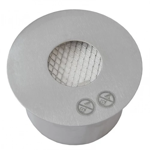 Quemador de etanol redondo de 1 litro hecho de acero inoxidable. Bioquemador redondo de acero inoxidable con capacidad de 1 litro. Perfecto para proyectos DIY.