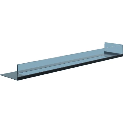 Vidrio de 120cm Vidrio para chimenea - 120 cm derecha cristal de seguridad