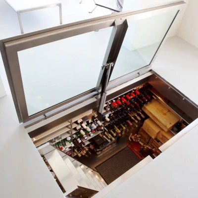 Bodega Vinorage 600 botellas en suelo Bdega Vinorage 600 botellas
