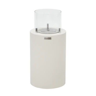 BOSTON Blanco Crema - Elementi Fires | Chimenea de Bioetanol Chimenea de bioetanol BOSTON en Blanco Crema de Elementi Fires, diseño portátil para exteriores