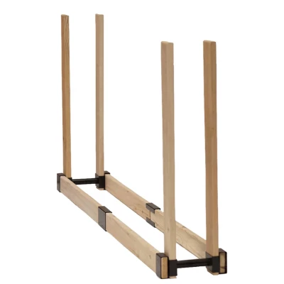 Estante para Quemadores de Madera de Pino | Accesorios Chimeneas Estante de madera de pino para quemadores y accesorios
