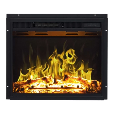 Chimenea LED clásica alimentada por electricidad LED classic insert chimenea eléctrica - 74cm de longitud. Perfecta para decorar.
