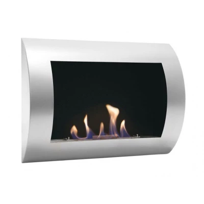Ocean Chimenea de Bioetanol de Pared - ScandiFlames | Ver más Chimenea de bioetanol Ocean de ScandiFlames montada en la pared
