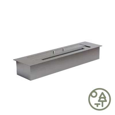 Quemador de acero exterior superior 2.5L Quemador de bioetanol manual ScandiFlames de 45 cm para exteriores