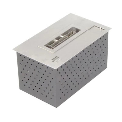 Bio quemador a control remoto 4,6Litros y medida de 40cm Bioquemador de chimenea con control remoto para controlar la llama a distancia