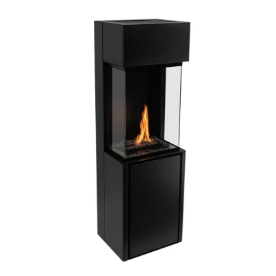 Chimenea de bioetanol portátil de Planika Fires en color negro Chimenea de bioetanol portátil de Planika Fires en color negro
