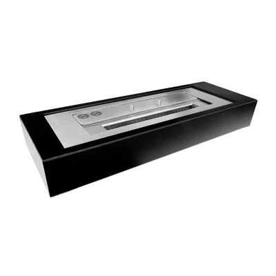 Biochimenea independiente de 57,4 cm de ancho. Quemador de bioetanol ScandiFlames con carcasa de 57,4 cm