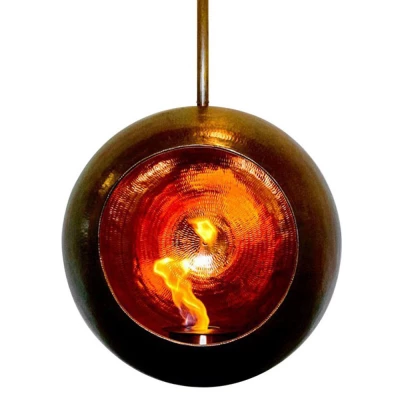 Chimenea de Bioetanol Venus de Hein & Haugaard | Compra Aquí Chimenea de bioetanol de techo Venus de Hein & Haugaard en cobre