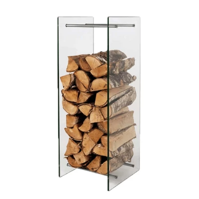 Estante de Vidrio para Quemadores 140 cm | Accesorios Chimeneas Estante para quemadores en vidrio de 140 cm