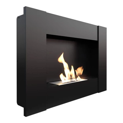 Chimenea vertical 1,2 L Chimenea de marco vertical chimenea de bioetanol para decorar tu hogar con estilo