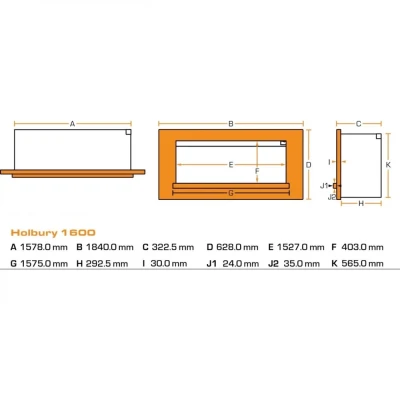 Holbury 1600 - Gris Holbury 1600 - Gris