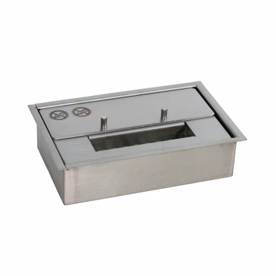 Quemador de bioetanol de 1,0 litros en acero con una anchura de 24 cm Quemador Deluxe de bioetanol de 1 litro y 24 cm de ScandiFlames