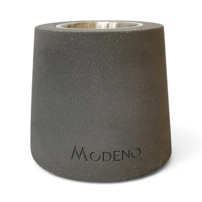 Entta Gris Oscuro - Chimenea Bioetanol de Mesa | Elementi Fires Chimenea de bioetanol Entta de mesa en gris oscuro de Elementi Fires