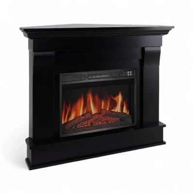 ArtiFlame Albion Corner AF23S - Chimenea eléctrica marrón oscuro ArtiFlame Albion Corner AF23S - Chimenea eléctrica marrón oscuro