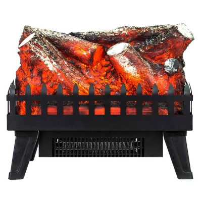 Chimenea LED con patas para insertar en chimenea tradicional Chimenea LED con patas para insertar en chimenea tradicional