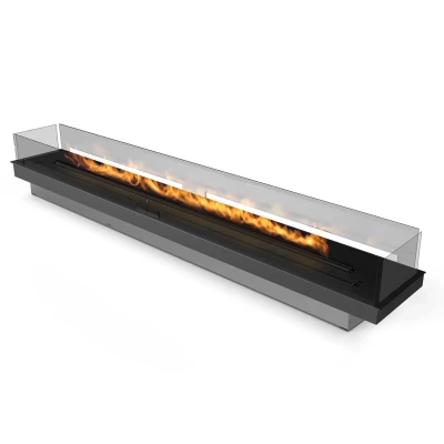 Perfil para empotrar con quemador de bioetanol automático de Planika de 2490mm Perfil para empotrar con quemador de bioetanol automático de Planika de 2490mm